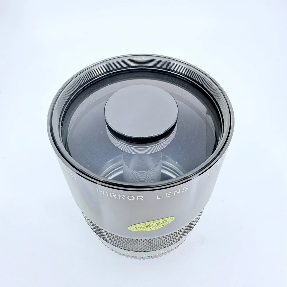 SOLIGOR C/D 500mm Mirror Lens Catadioptric Hood ND2X ND4X 1A case  Canon T Mount
